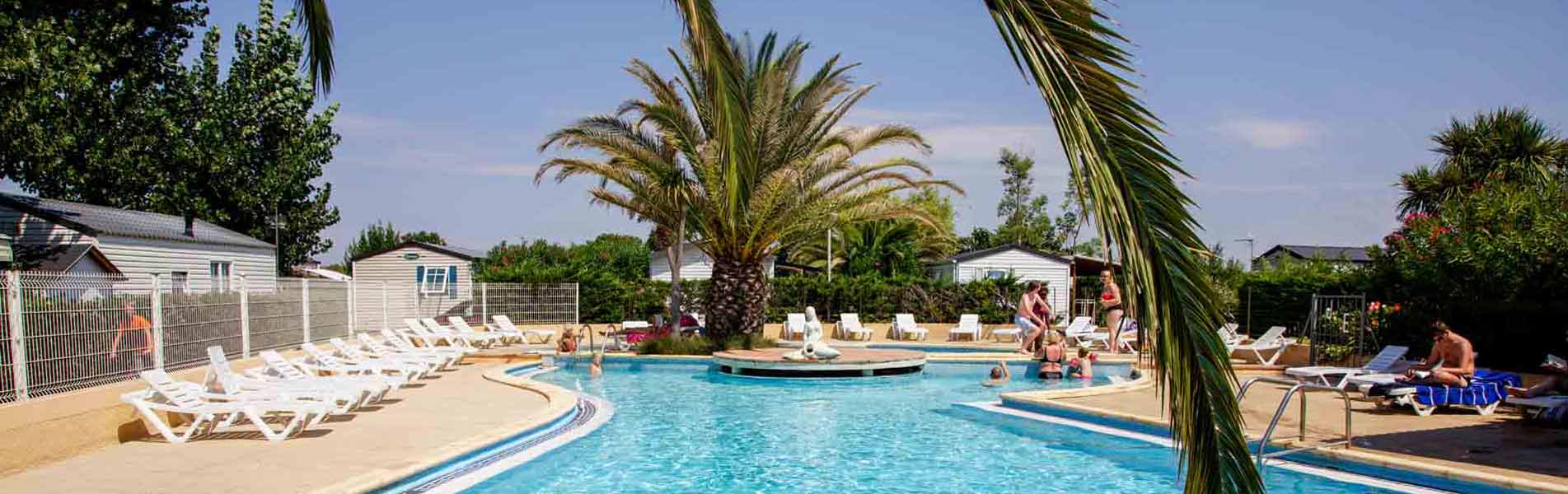 Camping piscine Hérault